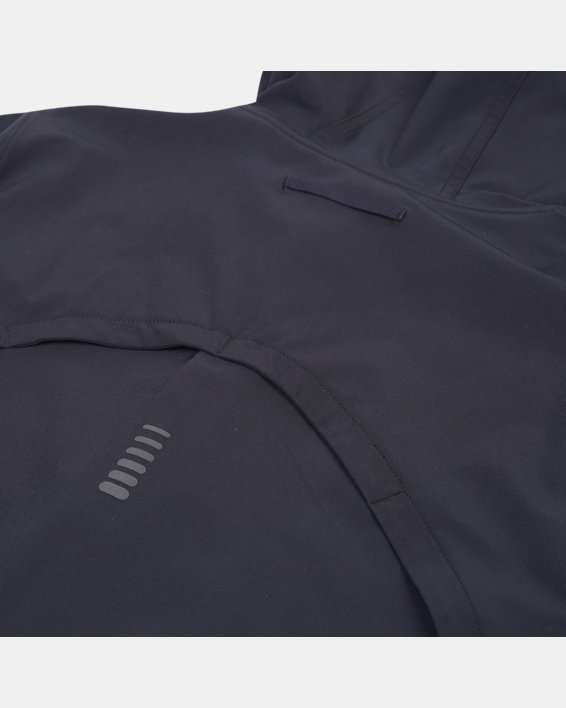 Women's UA Woven Full-Zip Jacket in Black image number 13